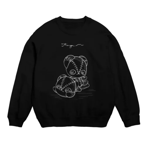 手描き風KingaM Crew Neck Sweatshirt