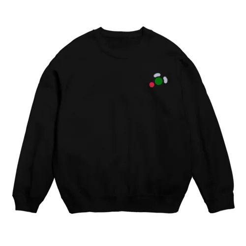 ４ボタン Crew Neck Sweatshirt