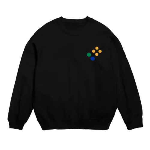 6ボタン Crew Neck Sweatshirt