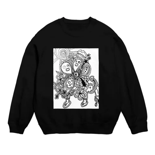 お散歩 Crew Neck Sweatshirt