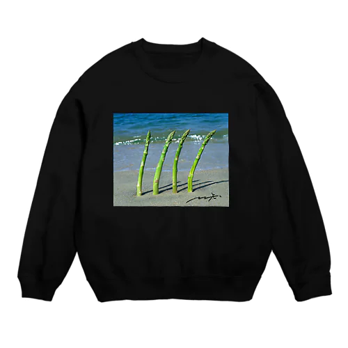  海とお野菜シリーズ１ Crew Neck Sweatshirt