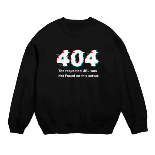 404 Not Found Crew Neck Sweatshirt