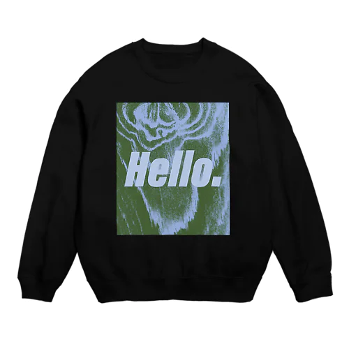 JINXEHS series “Hello.” Crew Neck Sweatshirt