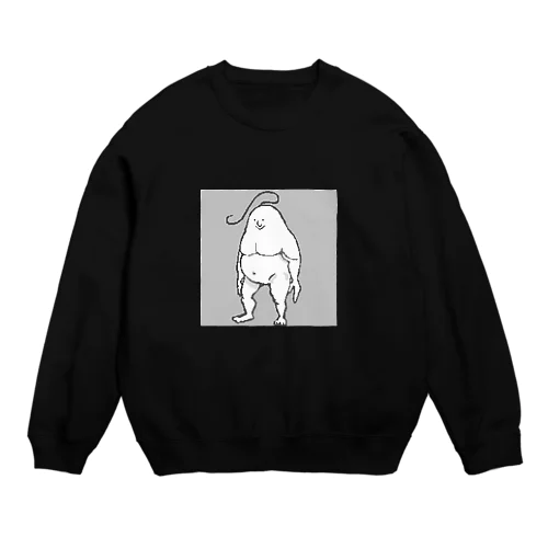 たべすぎ Crew Neck Sweatshirt