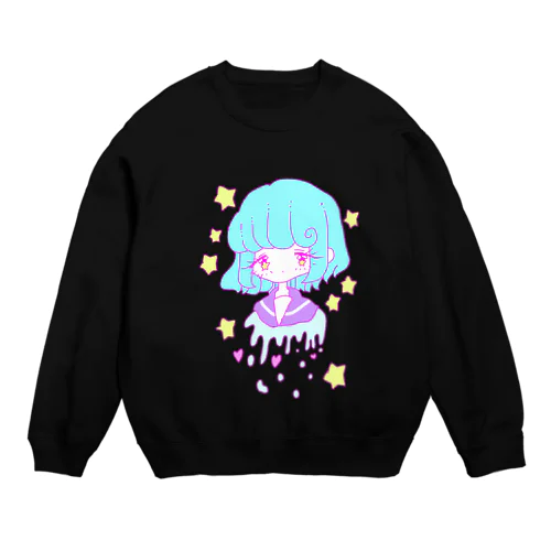 星空に Crew Neck Sweatshirt