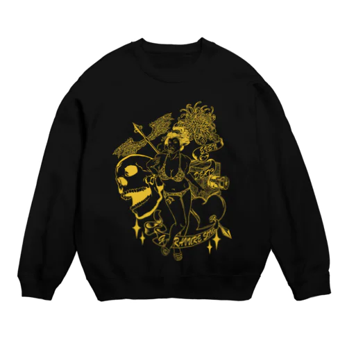 幕末グラビア娘Tシャツ Crew Neck Sweatshirt