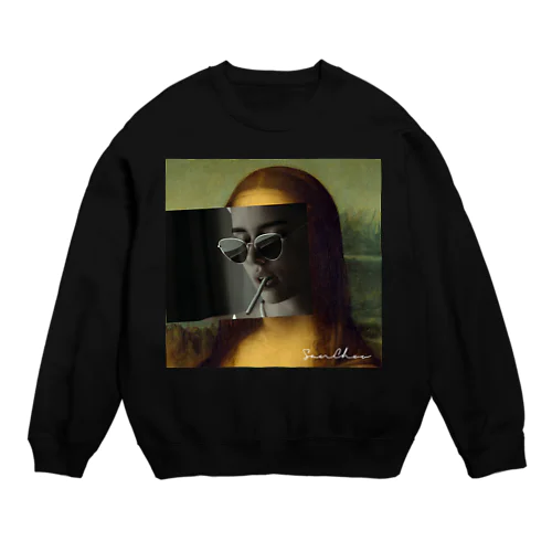 休館日のモナリザ Crew Neck Sweatshirt