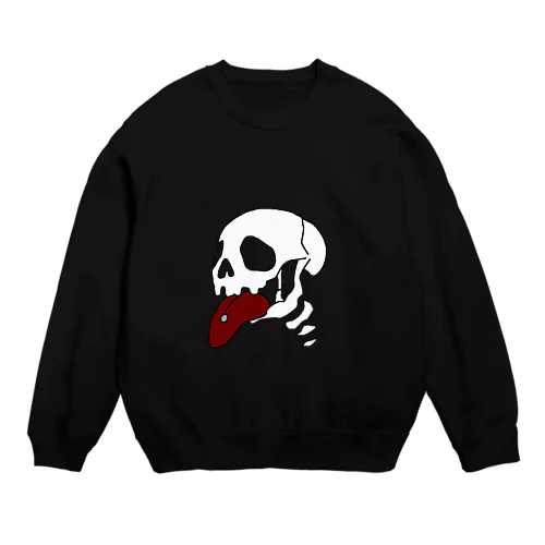 ガイコツピアス Crew Neck Sweatshirt