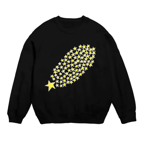 スマイル流星群 Crew Neck Sweatshirt