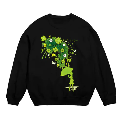 Lucky_Clovers Crew Neck Sweatshirt