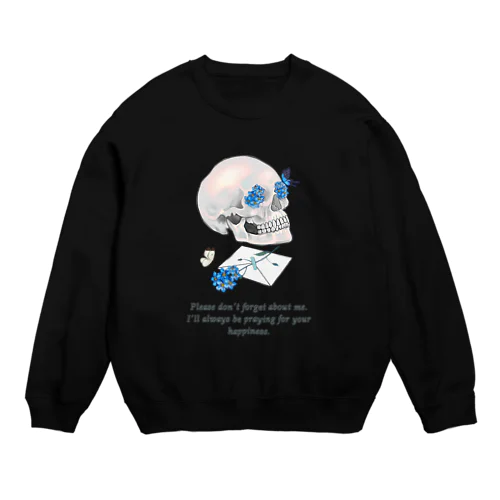 骸骨とお花と手紙3 Crew Neck Sweatshirt