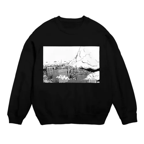 架空漫画スウェット Crew Neck Sweatshirt