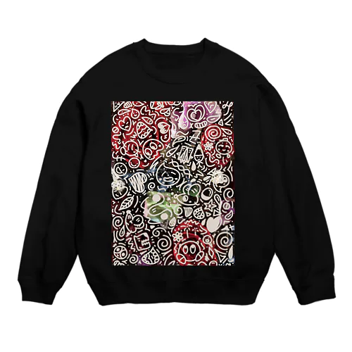 ドット絵スリスリくん Crew Neck Sweatshirt