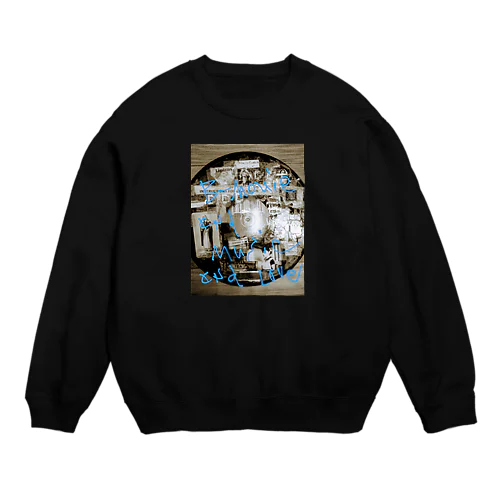 and music Crew Neck Sweatshirt