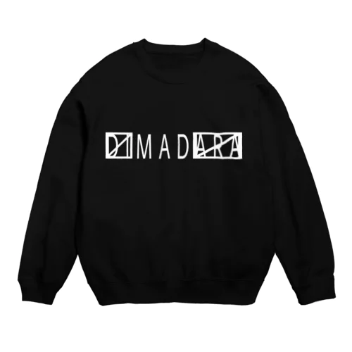 〼MAD〼 白/DB_16 Crew Neck Sweatshirt