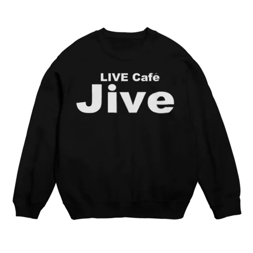 ベーシック　白ロゴ Crew Neck Sweatshirt