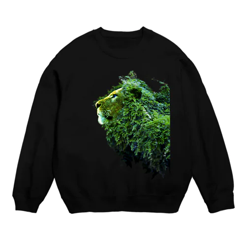 【Green Lion】 Crew Neck Sweatshirt