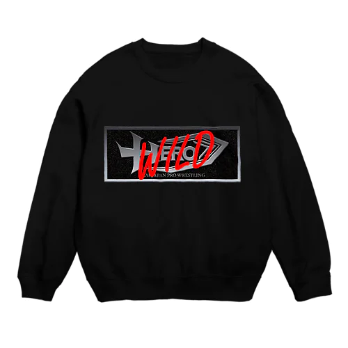 WildHEROロゴ Crew Neck Sweatshirt