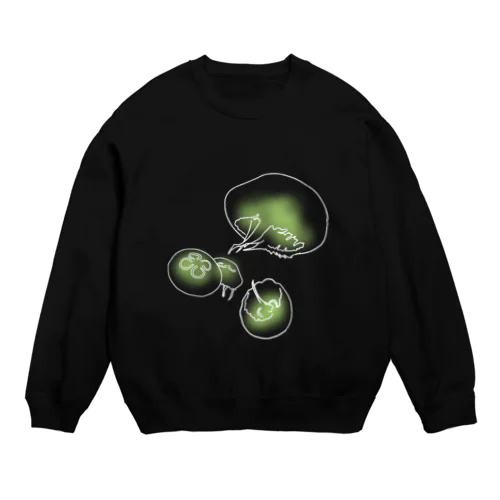 ふわっとくらげ Crew Neck Sweatshirt