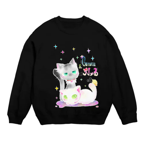 Gururu＆Nya Crew Neck Sweatshirt