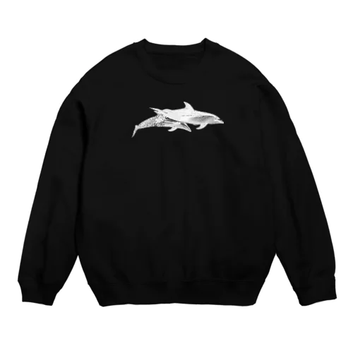 Y.O.U.R.S.(dolphin 2) Crew Neck Sweatshirt