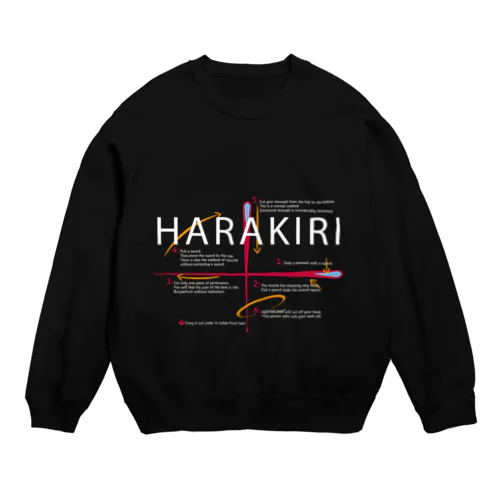 切腹マニュアル Crew Neck Sweatshirt