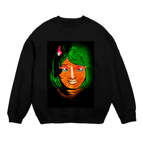 BONITA ちょいリアル Crew Neck Sweatshirt