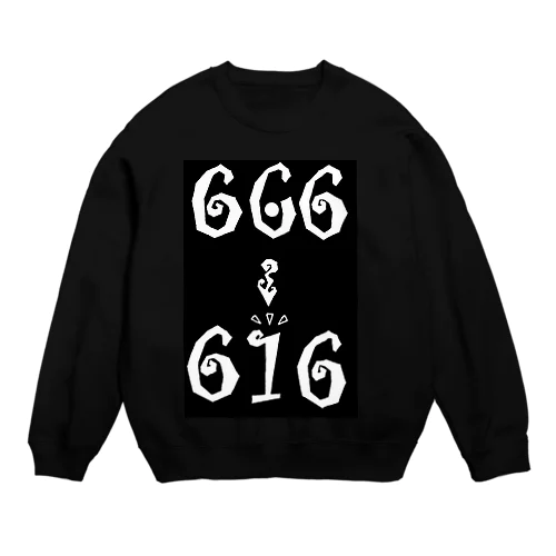 666→616 Crew Neck Sweatshirt