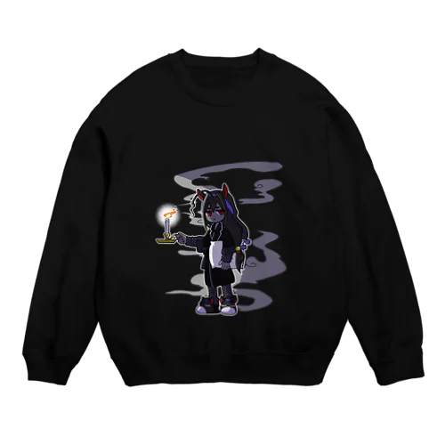 ねむれないナイトメア Crew Neck Sweatshirt