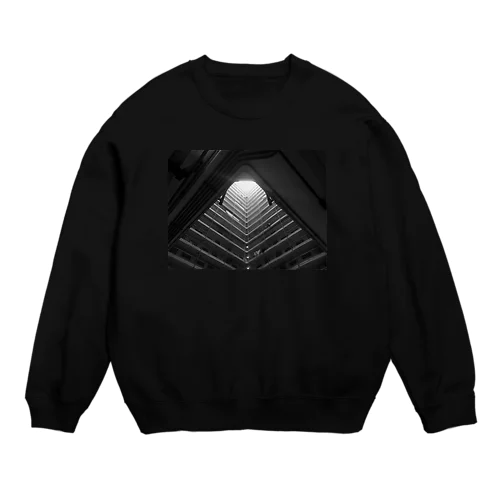 Black White Streets  Crew Neck Sweatshirt