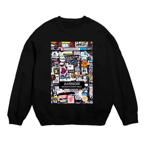 Wall Stickers Crew Neck Sweatshirt