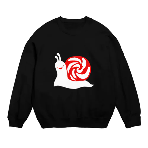 ロリポップかたつむり Crew Neck Sweatshirt