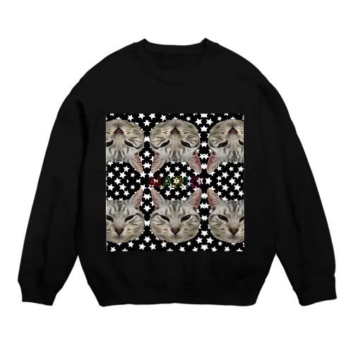 我が家の愛猫 Crew Neck Sweatshirt