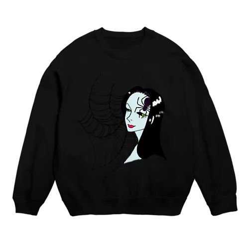 蜘蛛女 Crew Neck Sweatshirt