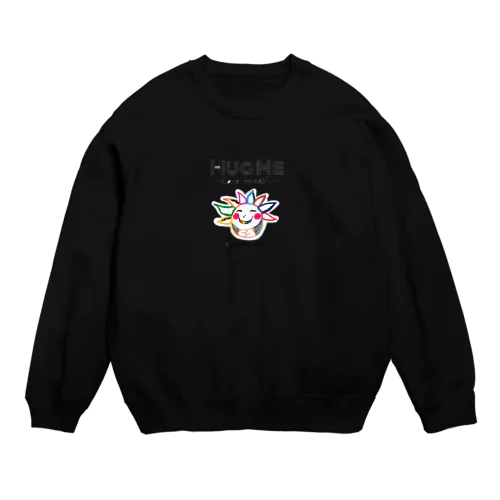 ハグミーちゃん(ジェンダーレスカラー) Crew Neck Sweatshirt