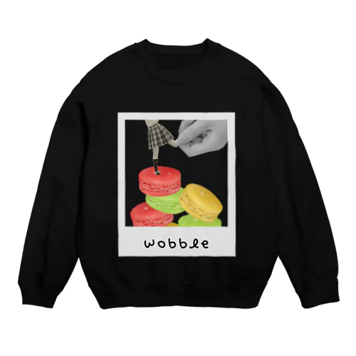 足を引っ張られる Crew Neck Sweatshirt