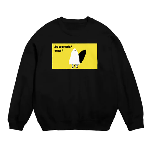 お誘いお化け君 スウェット Crew Neck Sweatshirt