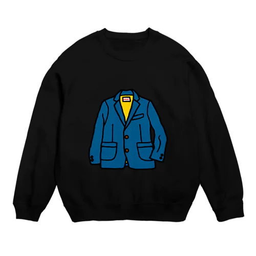 紺ジャケット Crew Neck Sweatshirt