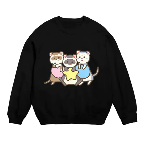 なかよしふぇれっとさん Crew Neck Sweatshirt