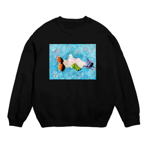 GOトリちゃん！ Crew Neck Sweatshirt