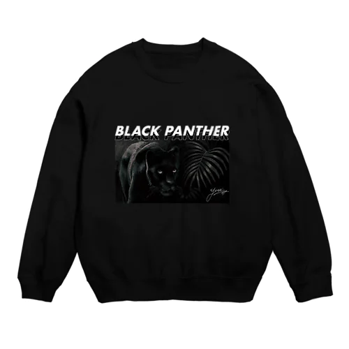 Black Panther Crew Neck Sweatshirt