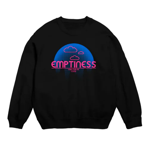 くものうえ (青ピンク) Crew Neck Sweatshirt