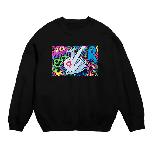 科学では証明できない何か Crew Neck Sweatshirt