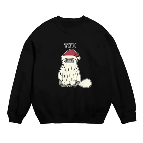 サンタ イエティ Crew Neck Sweatshirt