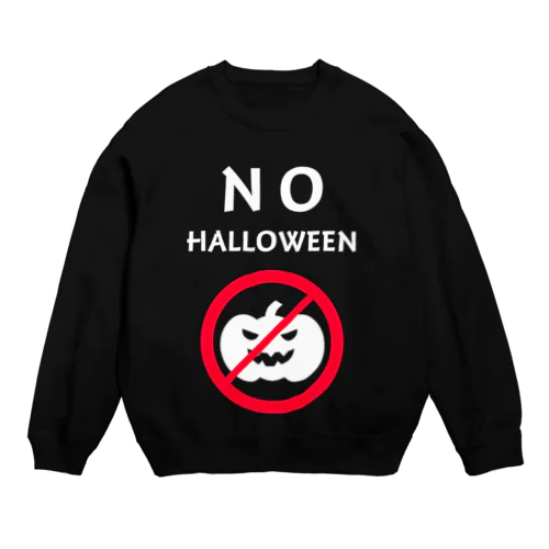 NO Halloween Crew Neck Sweatshirt