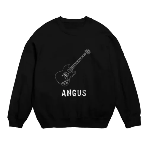 ANGUS -white line- Crew Neck Sweatshirt