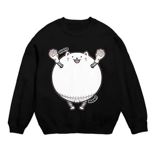 メカにゃんこ Crew Neck Sweatshirt