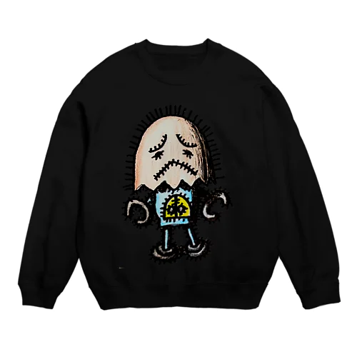 モジャモジャになったカタカタ🤖 Crew Neck Sweatshirt