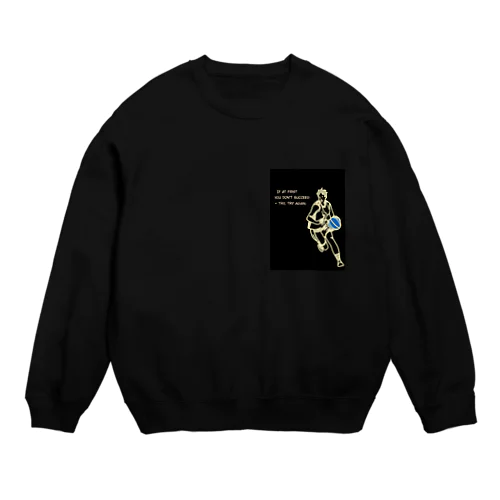 basketball Crew Neck Sweatshirt