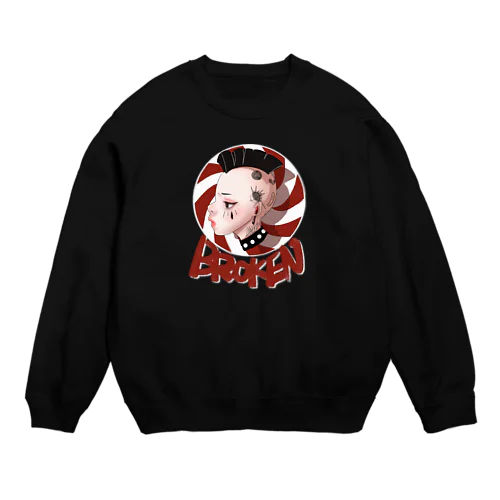 トキメキドギー Crew Neck Sweatshirt